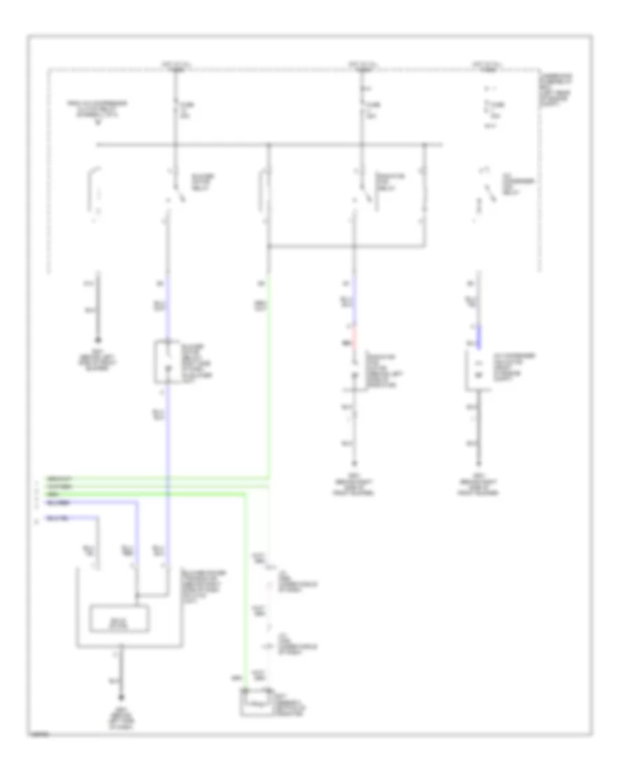Manual AC Wiring Diagram (2 of 2) for Honda Element EX 2011