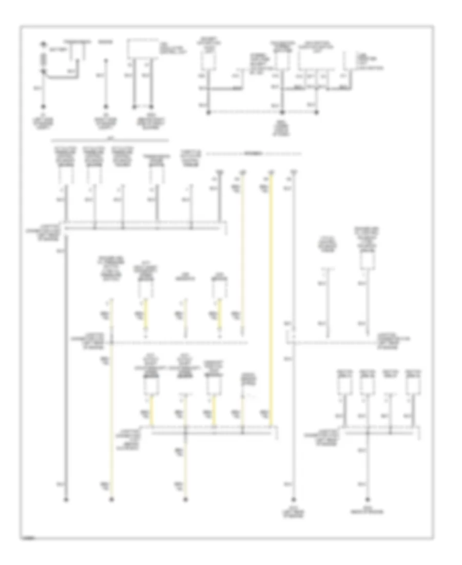 Ground Distribution Wiring Diagram 1 of 4 for Honda Element EX 2011