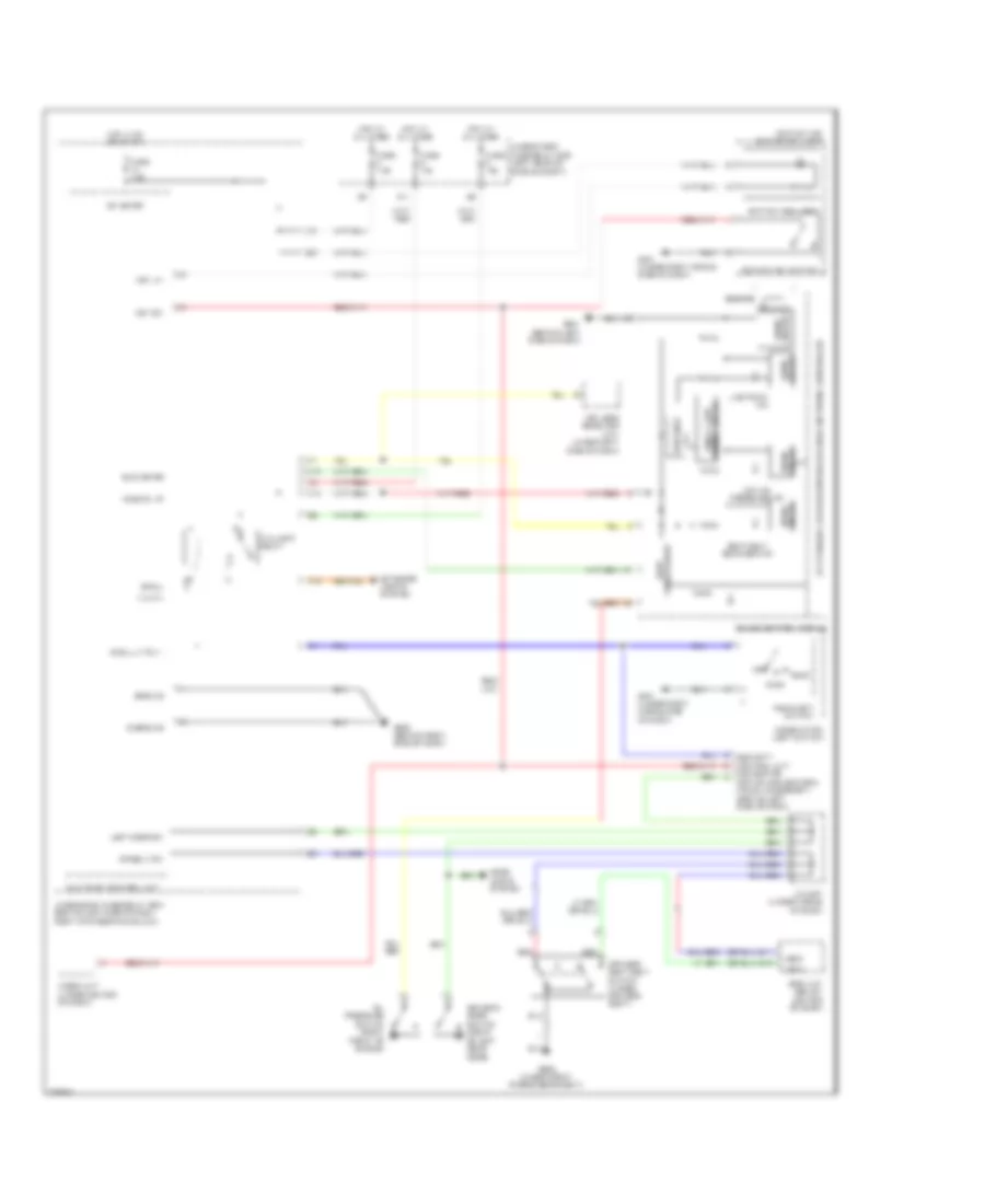 Chime Wiring Diagram for Honda Element EX 2011