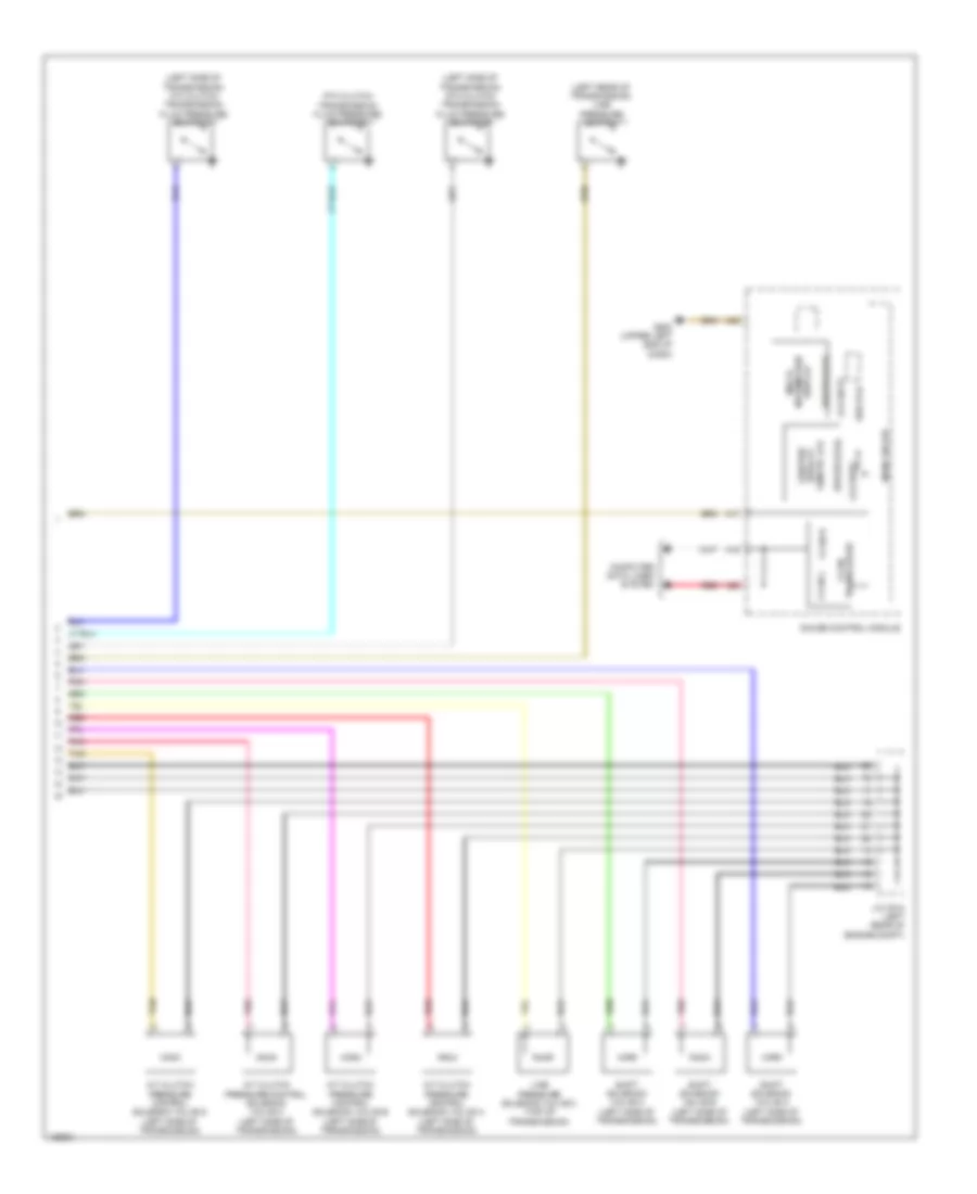 Transmission Wiring Diagram, AT (3 of 3) for Honda Accord EX-L 2014