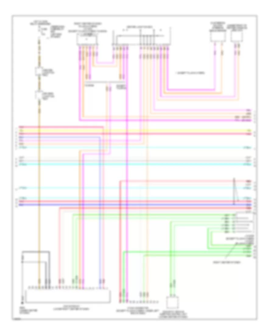 Computer Data Lines Wiring Diagram, Hybrid (2 of 5) for Honda Accord EX-L 2014