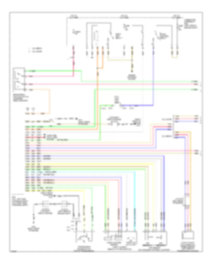 Cruise Control Wiring Diagram Except Hybrid 1 of 2 for Honda Accord EX L 2014