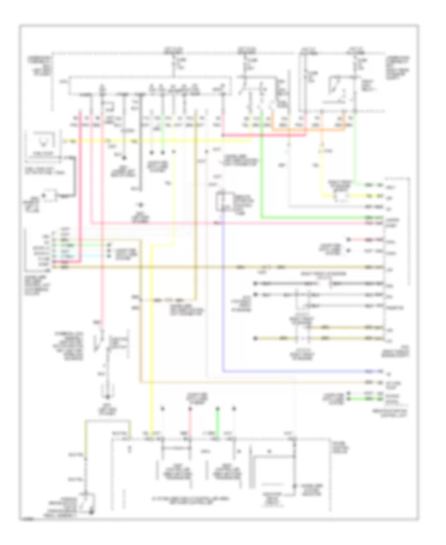 Immobilizer Wiring Diagram for Honda Pilot EX 2014