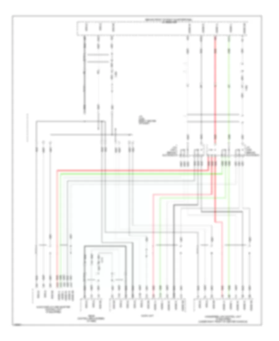 GA NET Bus GA NET Audio Wiring Diagram without Navigation with XM Radio for Honda Pilot EX 2014