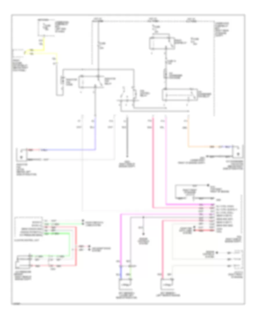 Cooling Fan Wiring Diagram for Honda Pilot EX 2014