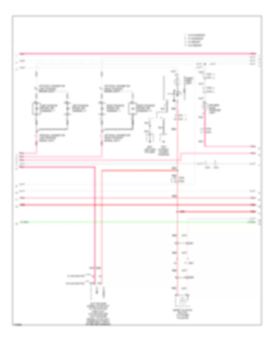 Courtesy Lamps Wiring Diagram (2 of 3) for Honda Pilot EX 2014