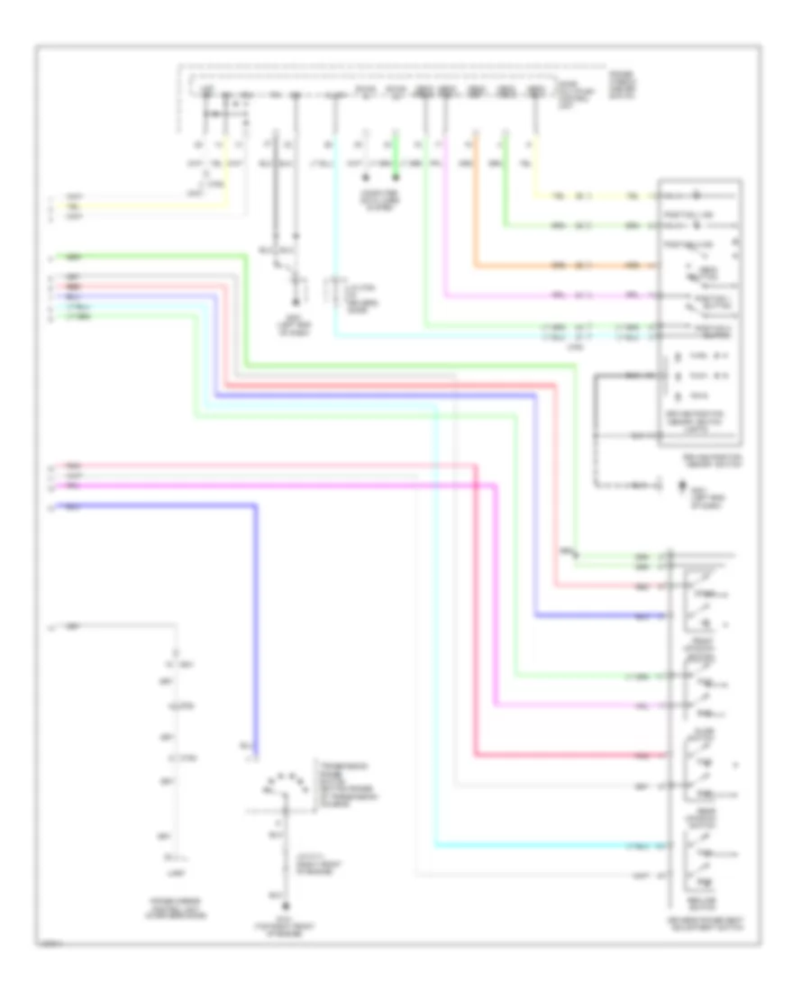 Memory Seat Wiring Diagram (2 of 2) for Honda Pilot EX 2014