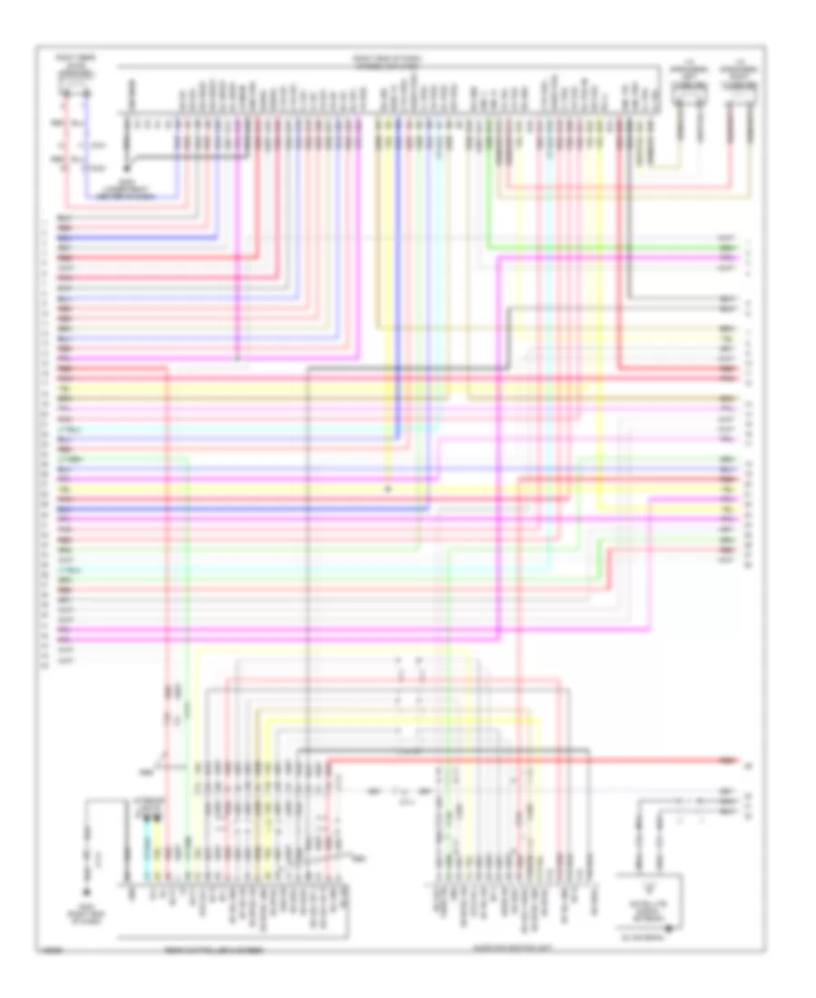 Navigation Wiring Diagram (3 of 6) for Honda Pilot EX 2014
