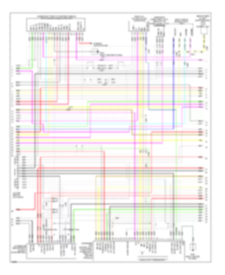 Navigation Wiring Diagram (4 of 6) for Honda Pilot EX 2014