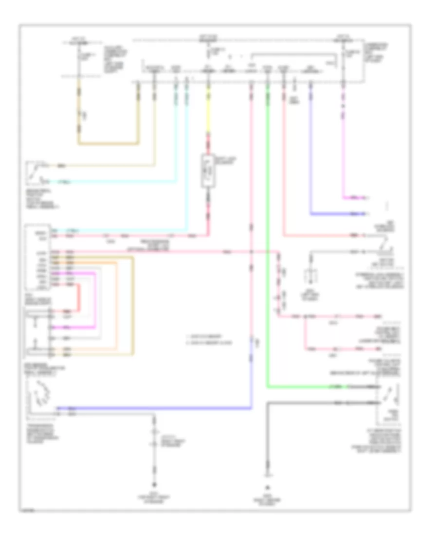 Shift Interlock Wiring Diagram for Honda Pilot EX 2014