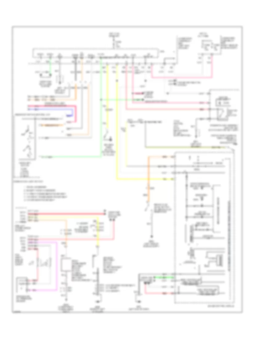 Chime Wiring Diagram for Honda Pilot EX 2014