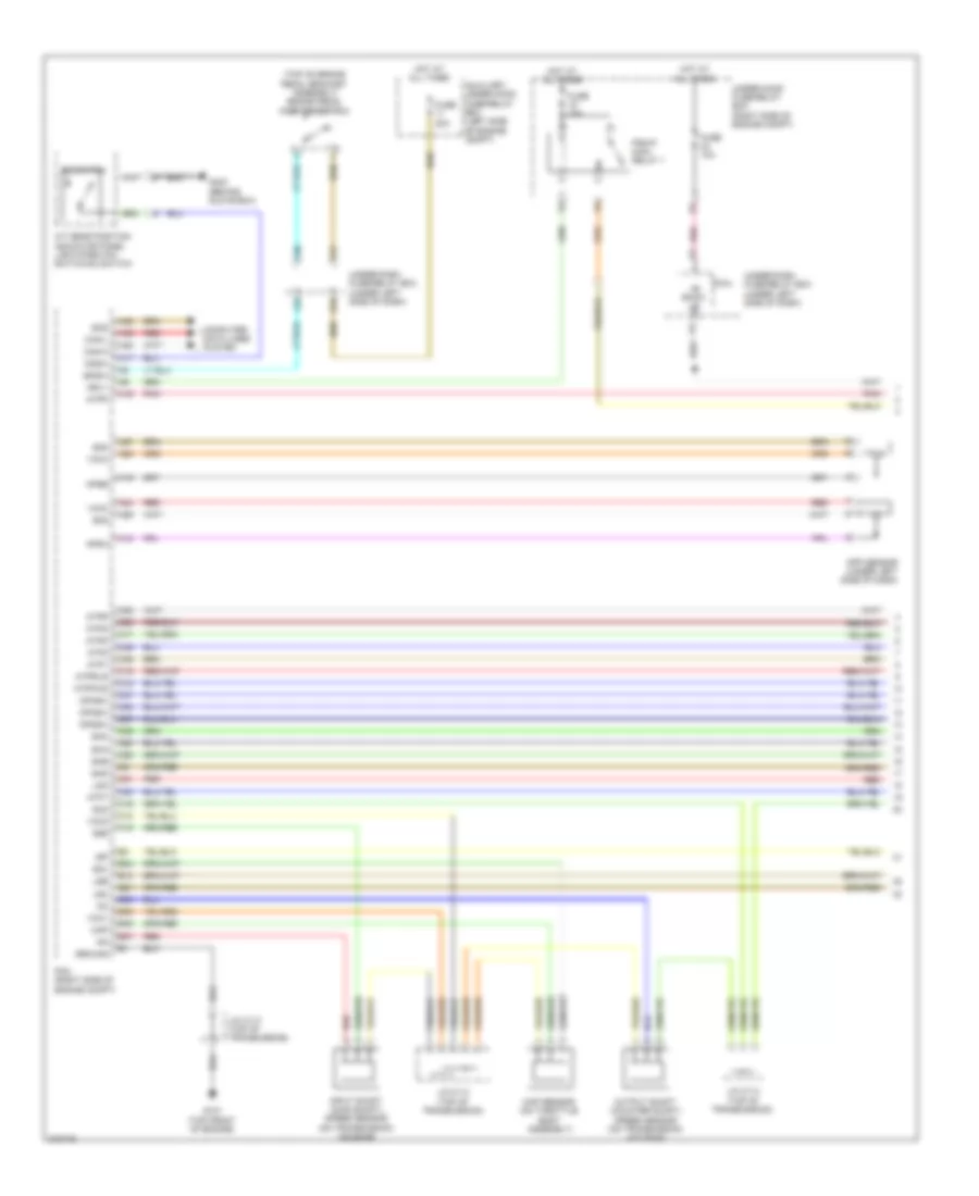 A T Wiring Diagram 1 of 2 for Honda Pilot LX 2009