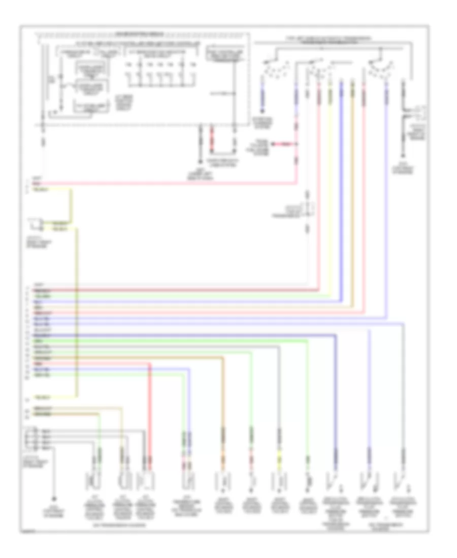 A T Wiring Diagram 2 of 2 for Honda Pilot LX 2009
