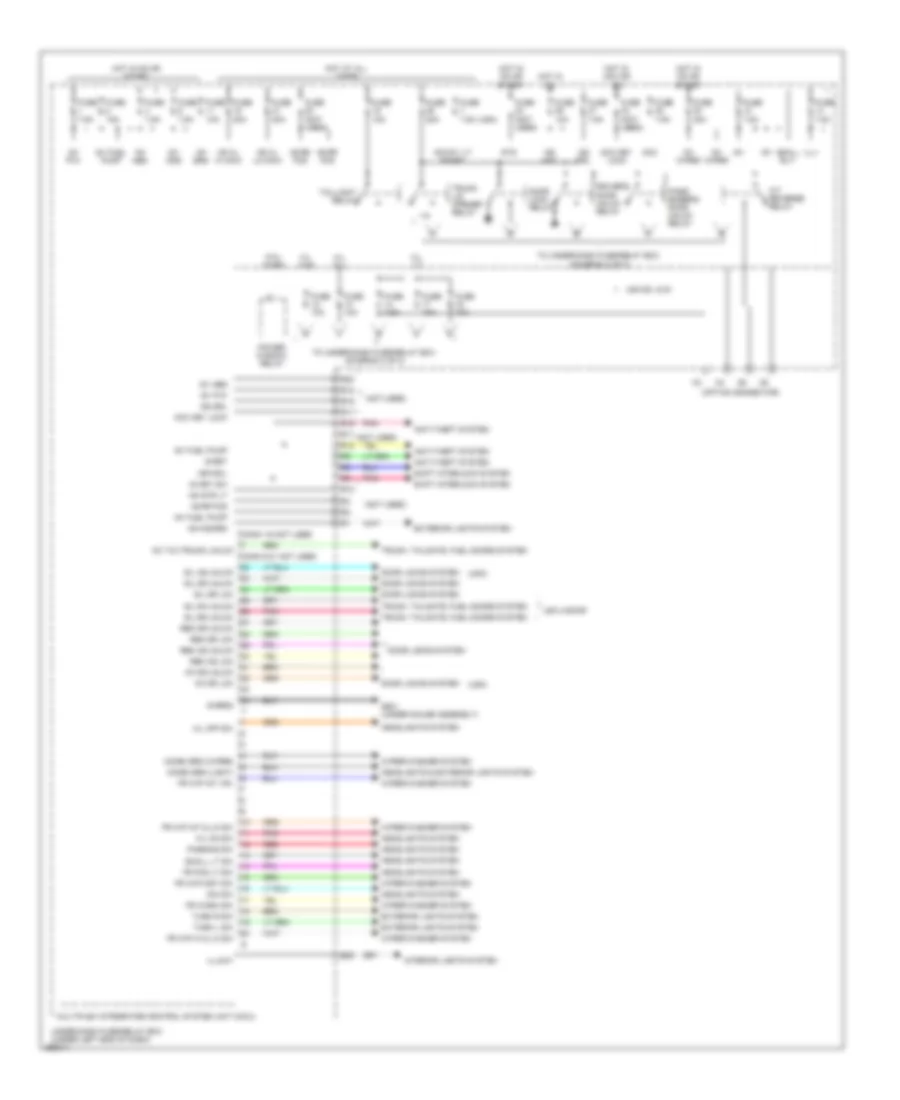 Body Control Modules Wiring Diagram Except Hybrid 1 of 2 for Honda Civic DX 2008