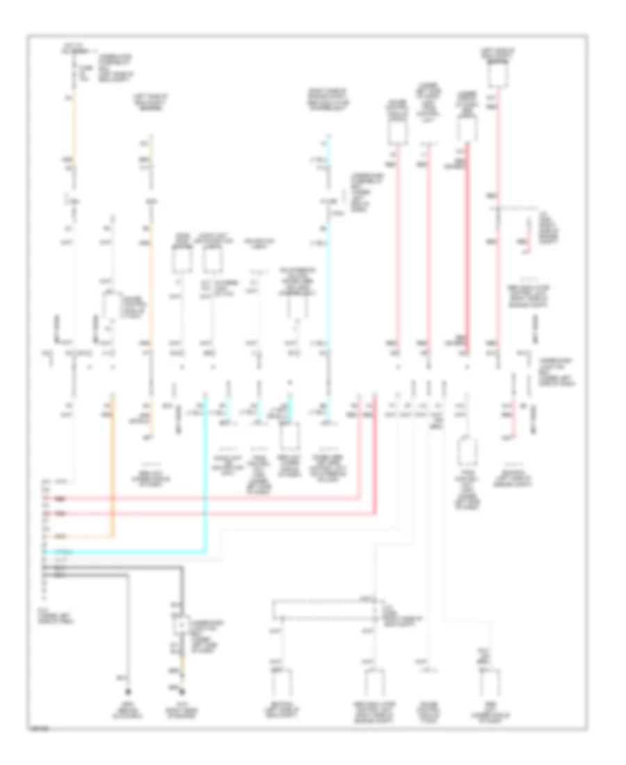 Data Link Connector Wiring Diagram, Except SI for Honda Civic DX 2008