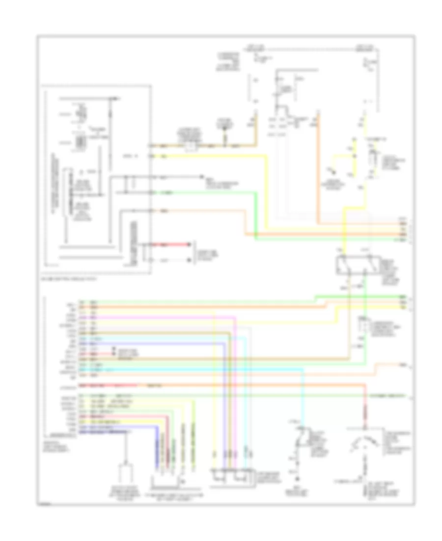 Cruise Control Wiring Diagram Except Hybrid 1 of 2 for Honda Civic DX 2008