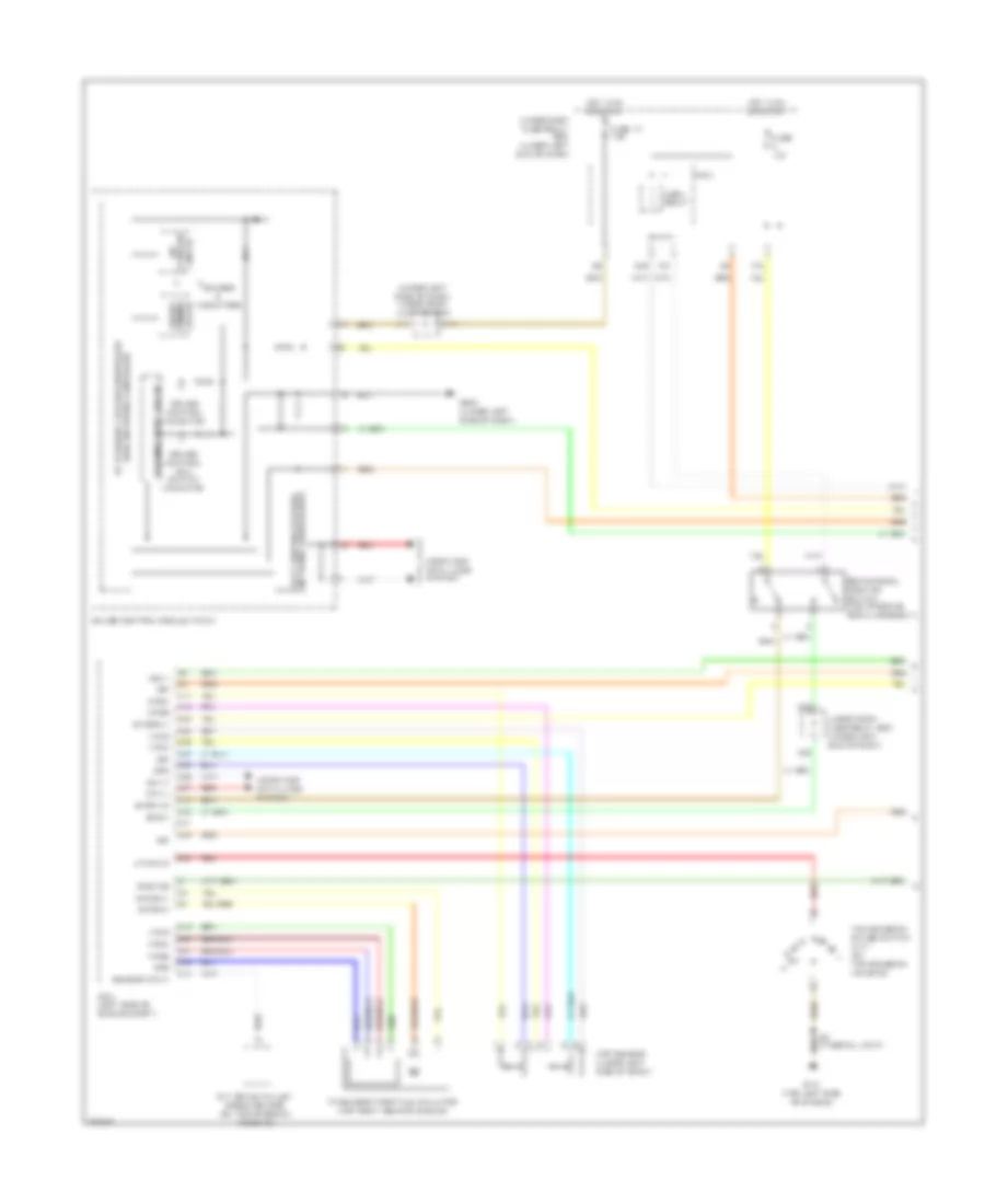 Cruise Control Wiring Diagram Hybrid 1 of 2 for Honda Civic DX 2008