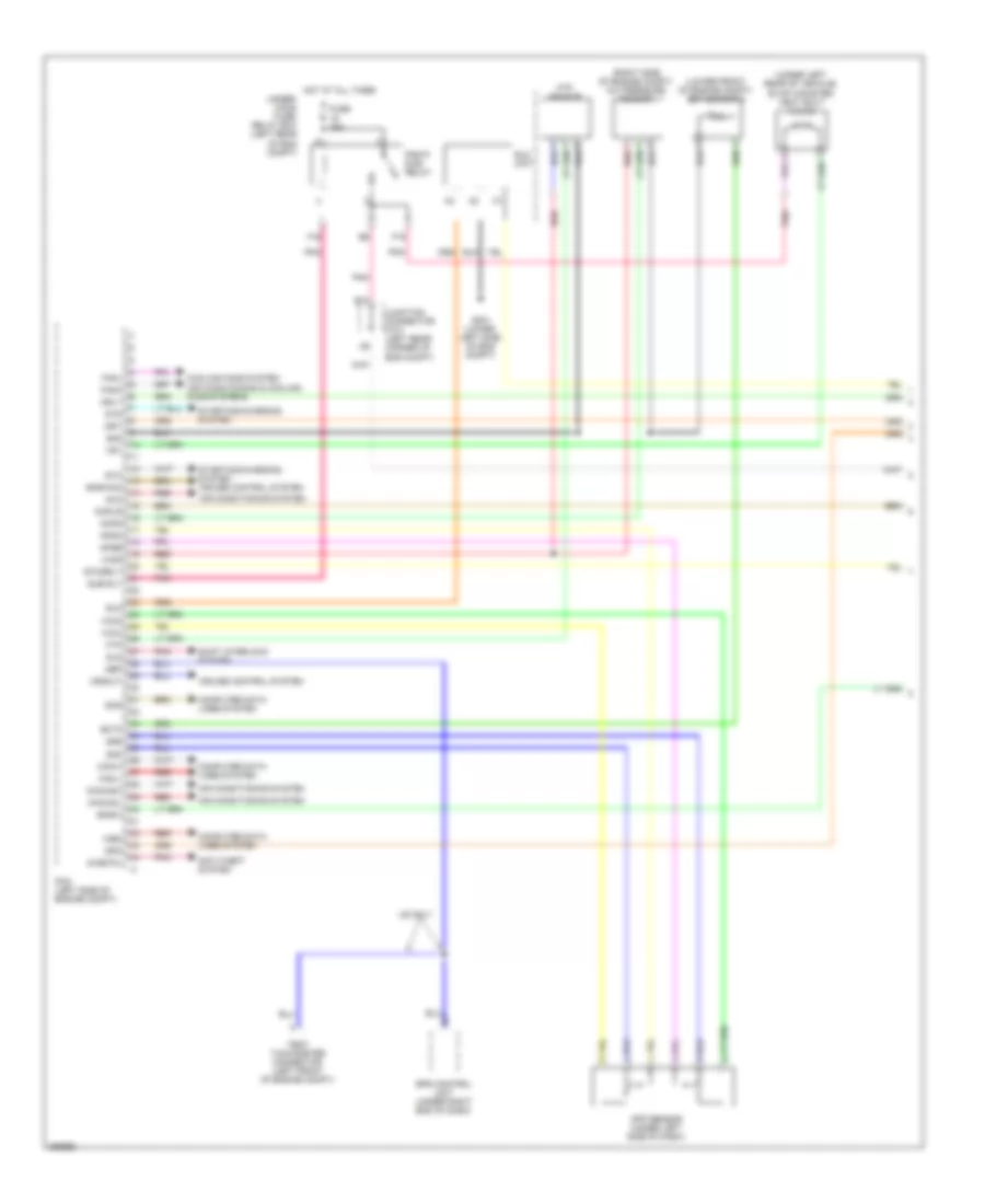 1 3L Engine Performance Wiring Diagram Hybrid 1 of 5 for Honda Civic DX 2008