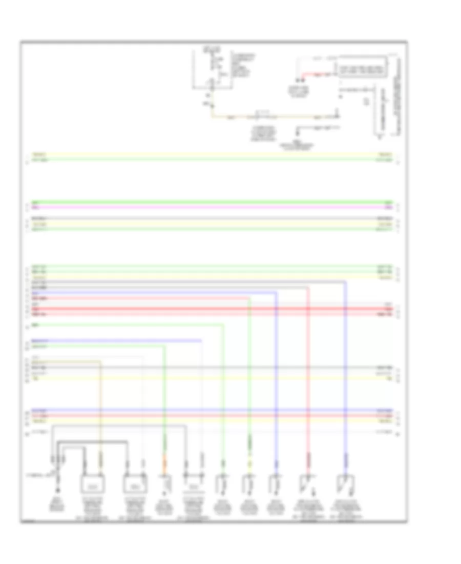 1.8L, Engine Performance Wiring Diagram, Except GX (4 of 5) for Honda Civic DX 2008