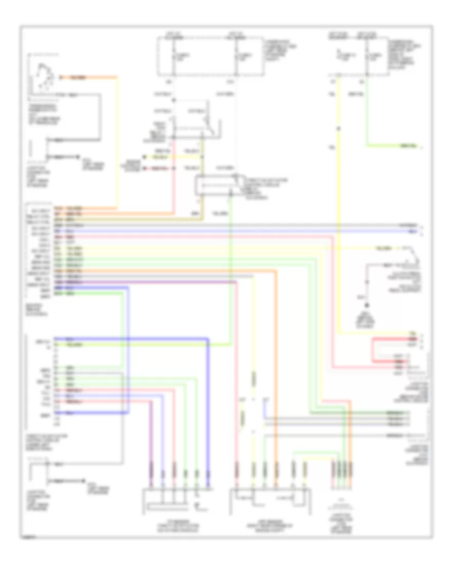 Cruise Control Wiring Diagram 1 of 2 for Honda Element LX 2011
