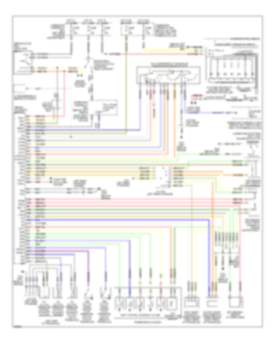 Transmission Wiring Diagram for Honda Element LX 2011
