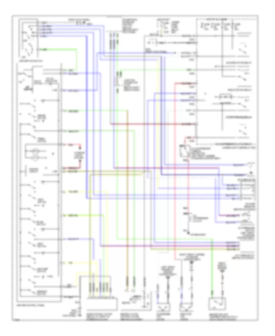 AC Wiring Diagram for Honda Civic LX 1996