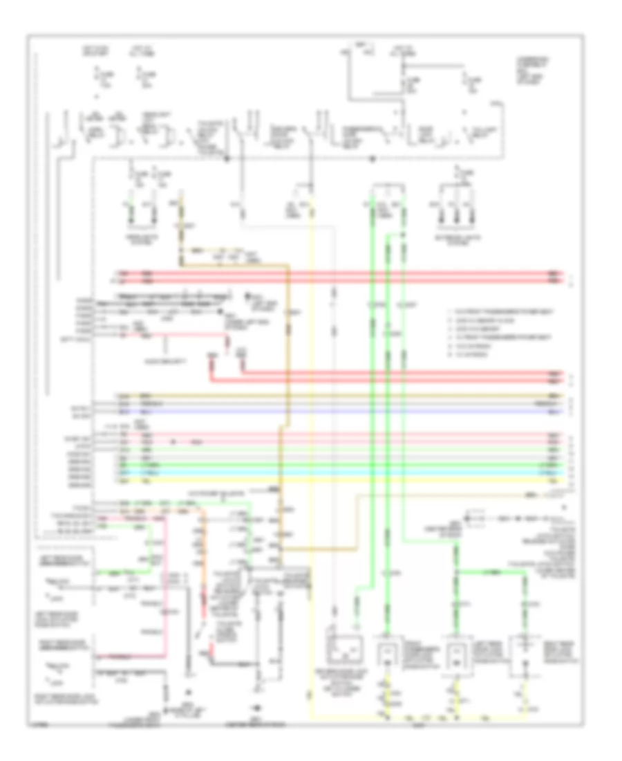 Forced Entry Wiring Diagram 1 of 3 for Honda Pilot EX L 2014