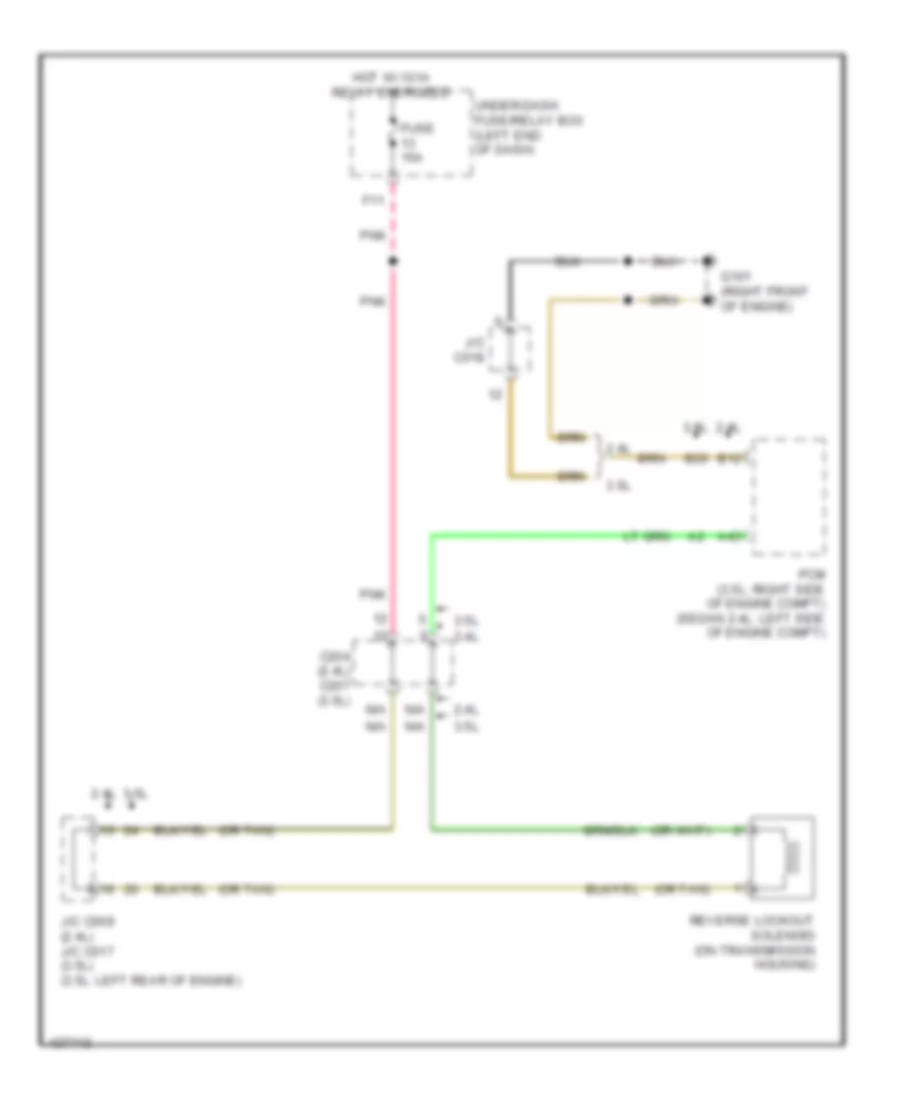 Reverse Lockout Wiring Diagram for Honda Accord Hybrid 2014