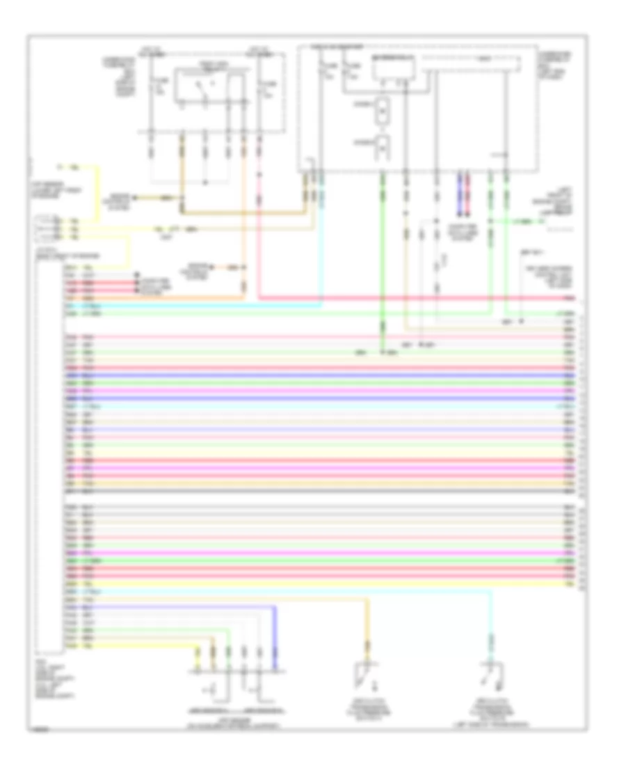 Transmission Wiring Diagram A T 1 of 3 for Honda Accord Hybrid 2014