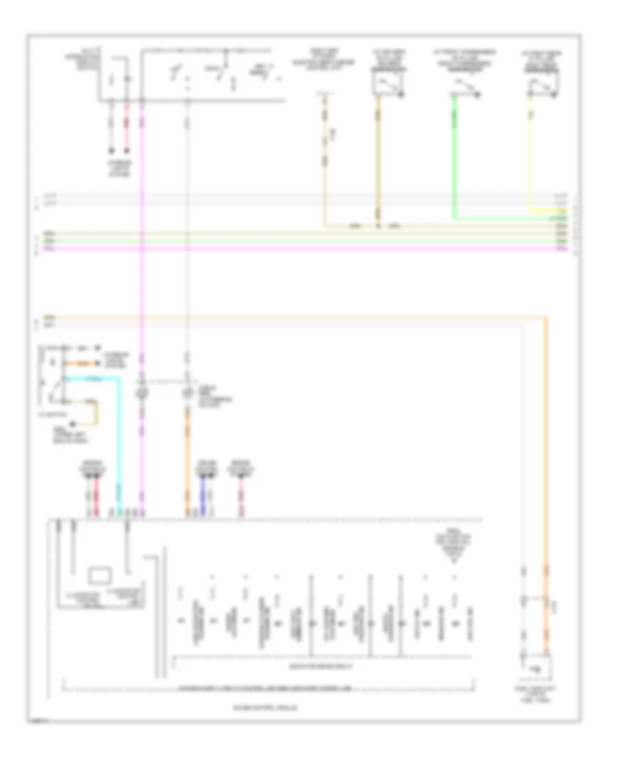 Instrument Cluster Wiring Diagram, Plug-In Hybrid (2 of 3) for Honda Accord Hybrid 2014