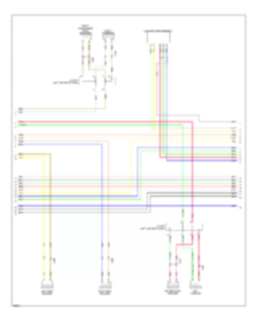 Base Radio Wiring Diagram Hybrid with Navigation 2 of 4 for Honda Civic EX 2013