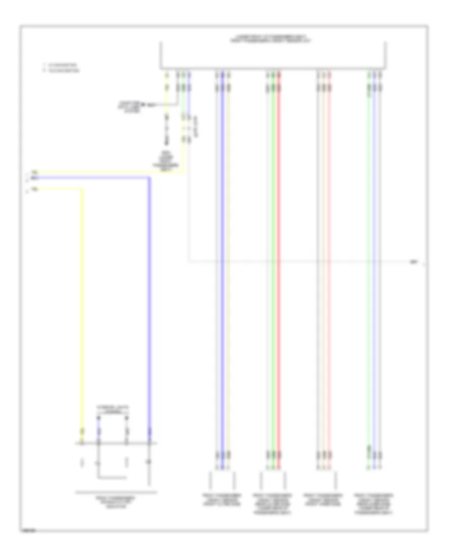 Supplemental Restraints Wiring Diagram, Hybrid (2 of 4) for Honda Civic EX 2013