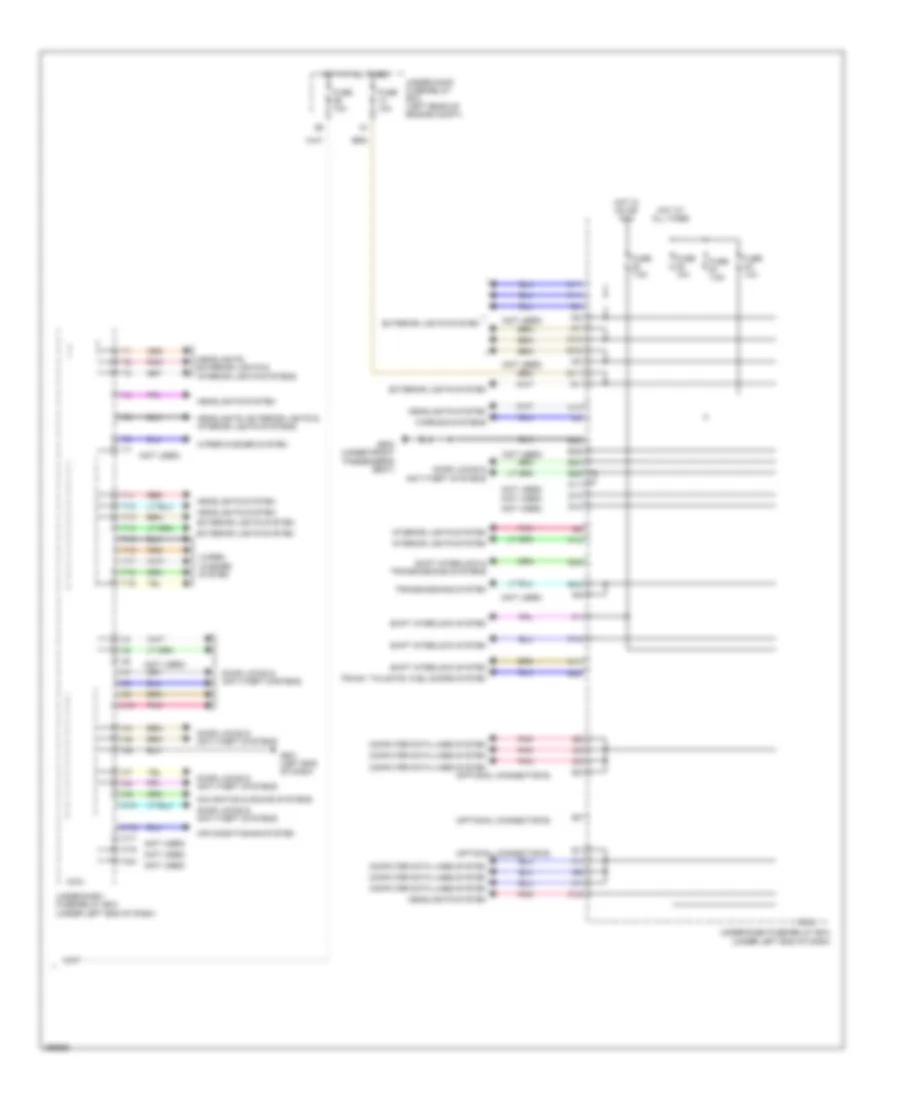 Body Control Modules Wiring Diagram Except Hybrid 2 of 2 for Honda Civic EX 2013