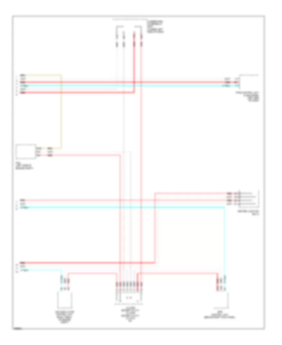 Data Link Connector Wiring Diagram, Except Hybrid (2 of 2) for Honda Civic EX 2013