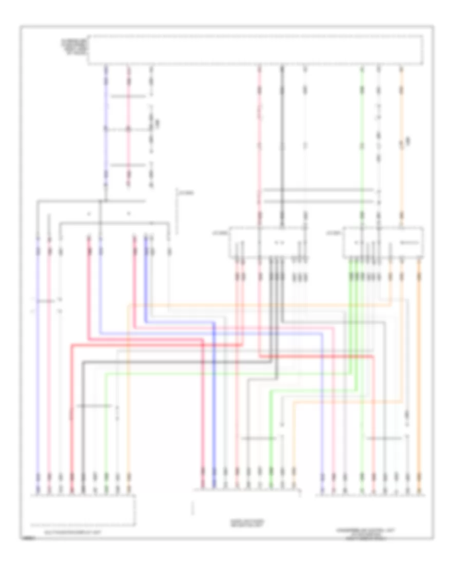 GA NET Bus GA NET Audio Wiring Diagram Except Hybrid for Honda Civic EX 2013