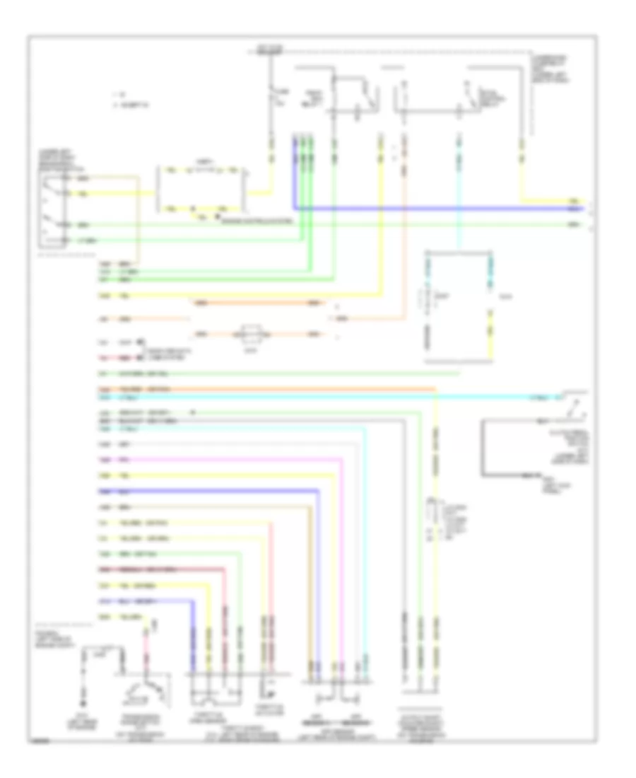 Cruise Control Wiring Diagram Except Hybrid 1 of 2 for Honda Civic EX 2013