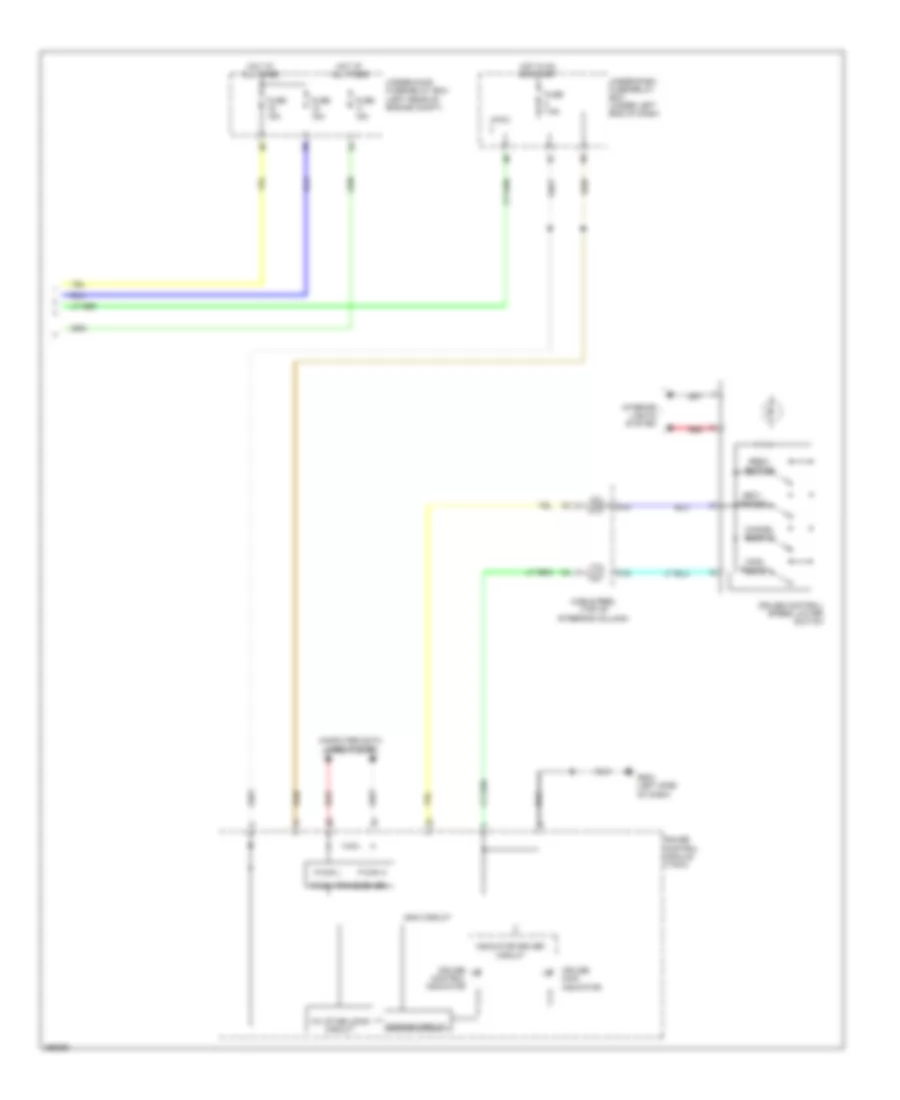 Cruise Control Wiring Diagram, Hybrid (2 of 2) for Honda Civic EX 2013