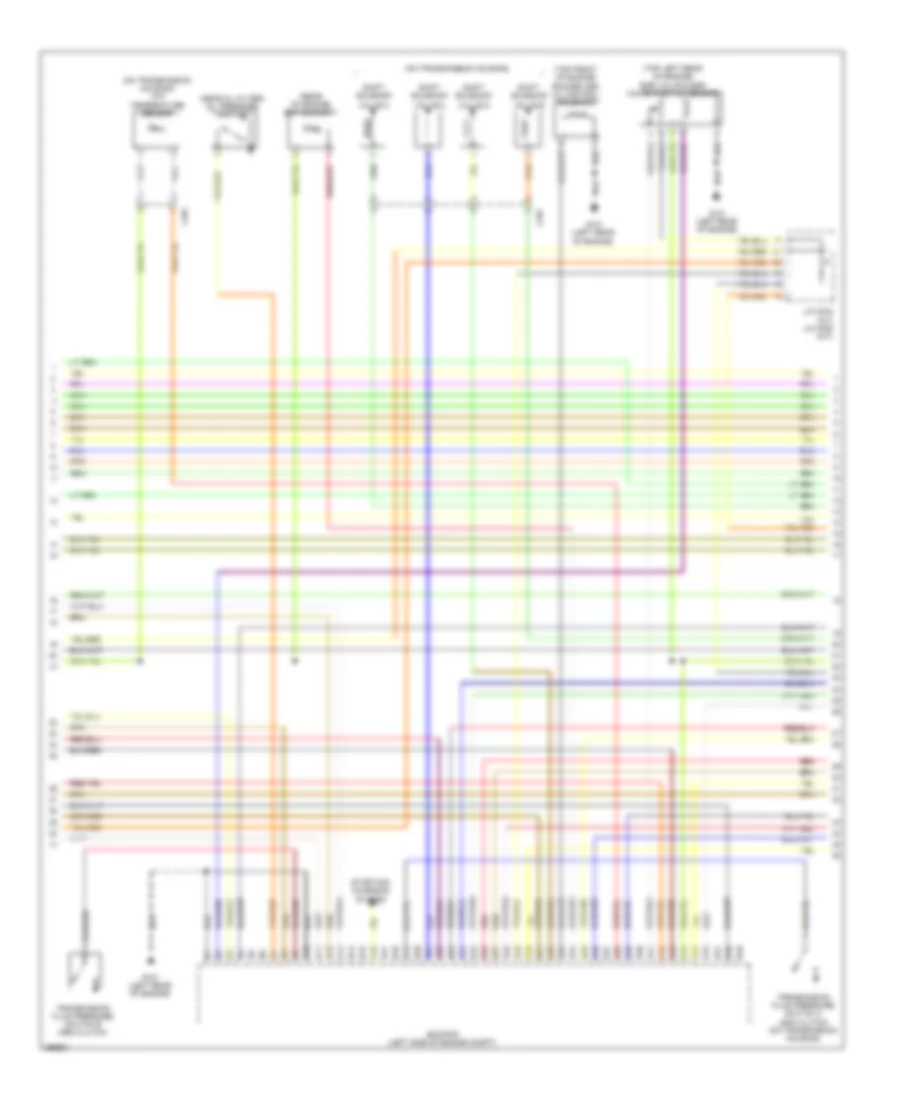 1.8L, Engine Performance Wiring Diagram (3 of 5) for Honda Civic EX 2013