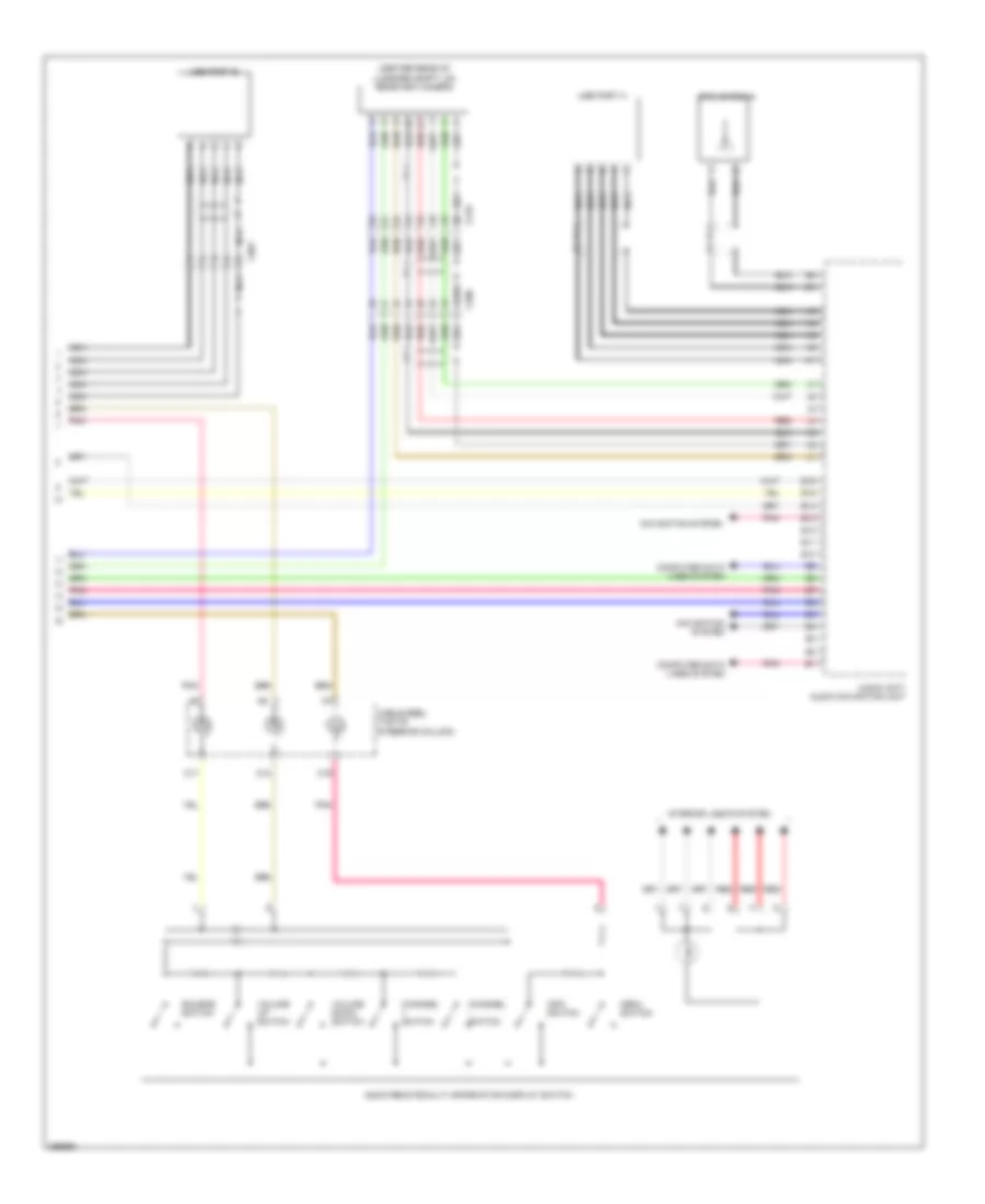 Navigation Wiring Diagram, Hybrid Base (4 of 4) for Honda Civic EX 2013