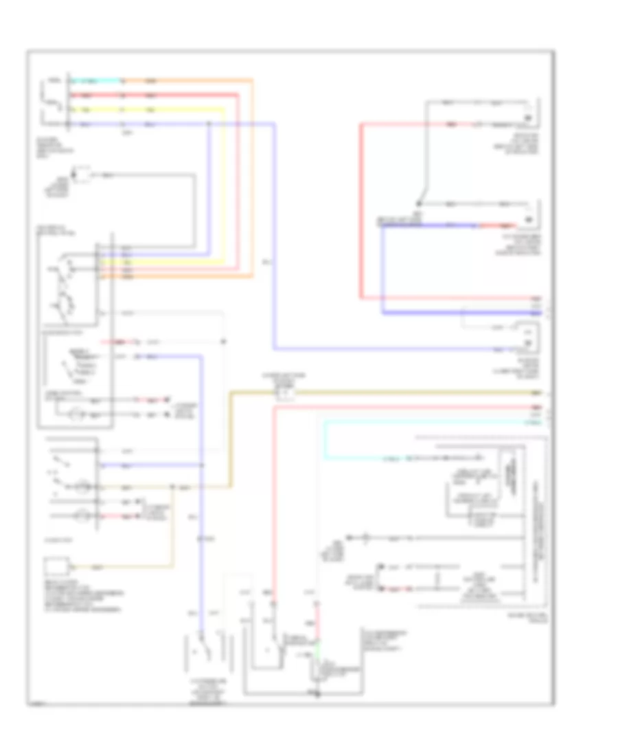 Manual A C Wiring Diagram 1 of 2 for Honda Fit 2011