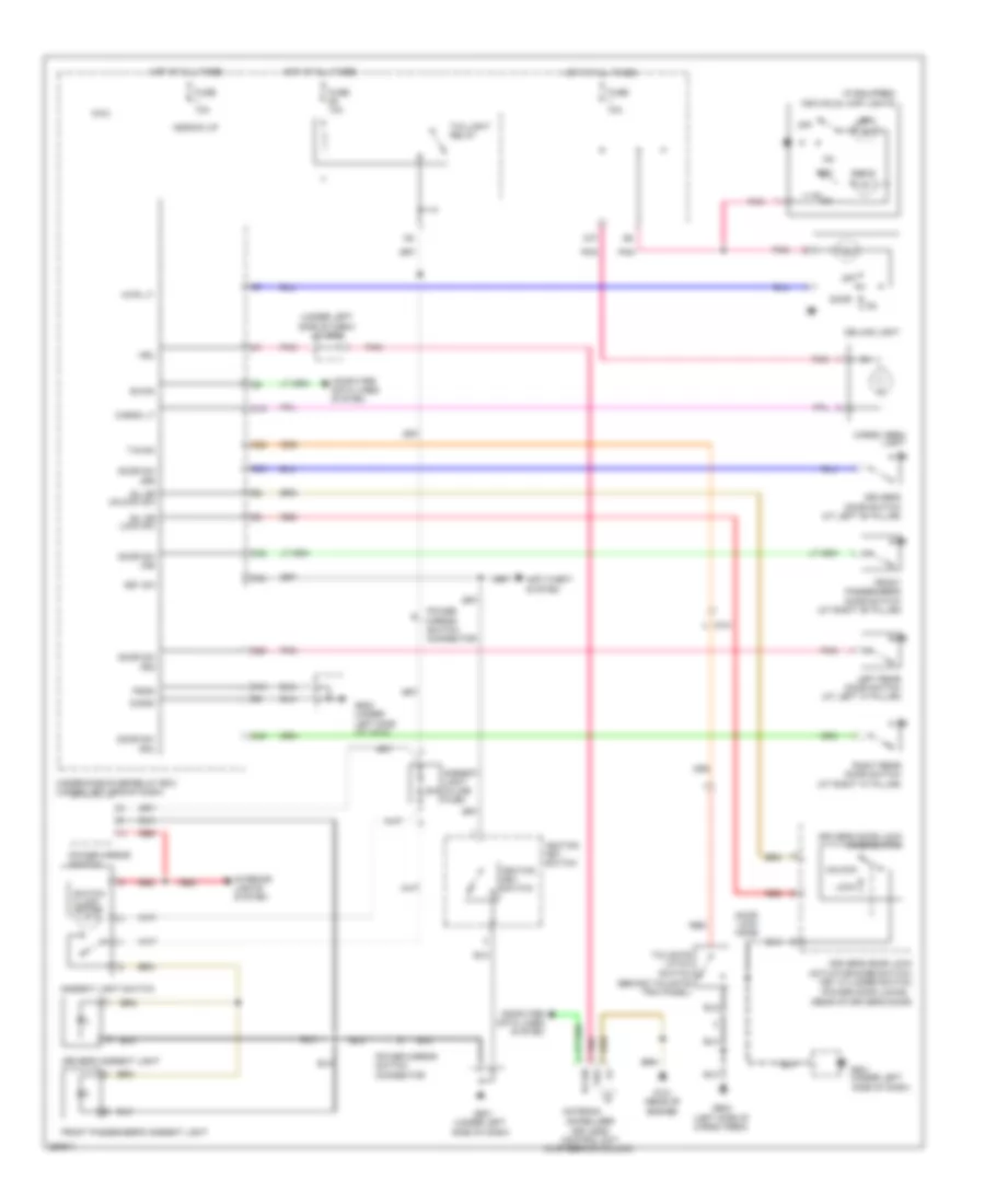 Courtesy Lamps Wiring Diagram for Honda Fit 2011