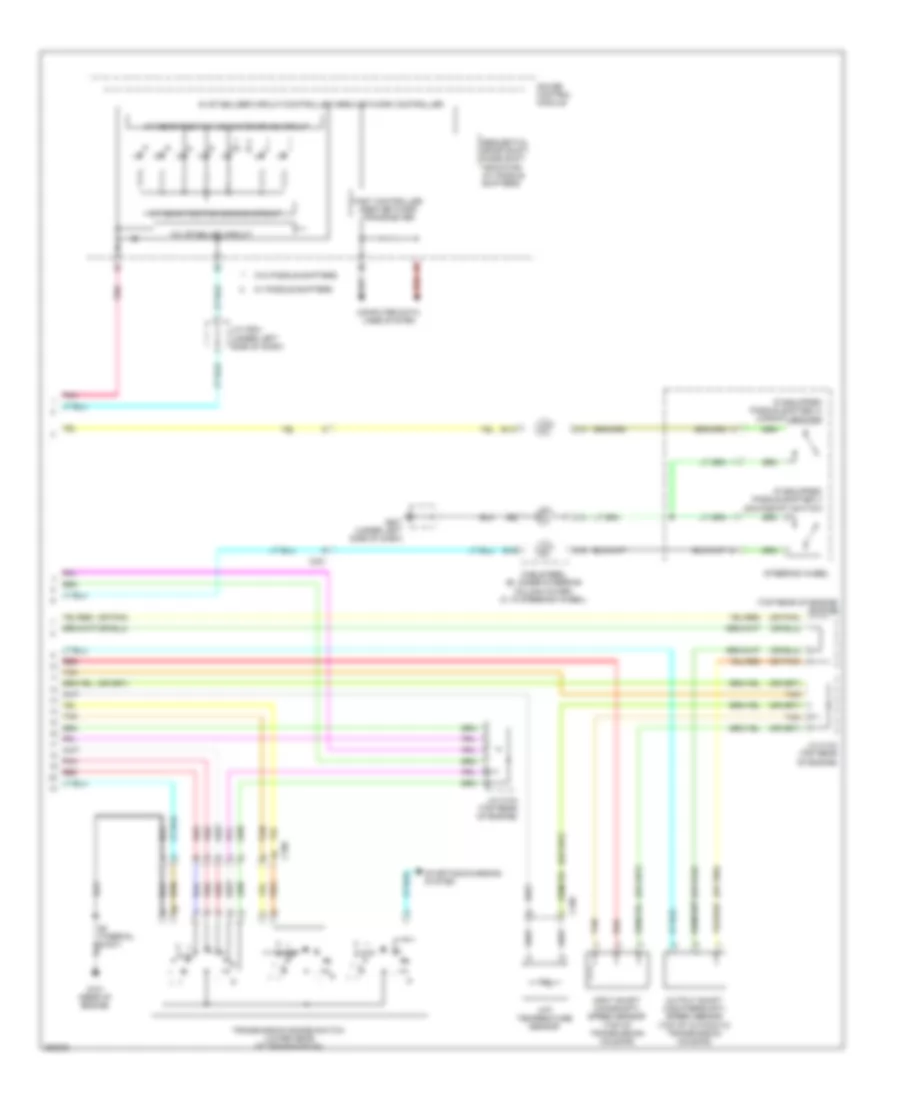 Transmission Wiring Diagram (2 of 2) for Honda Fit 2011