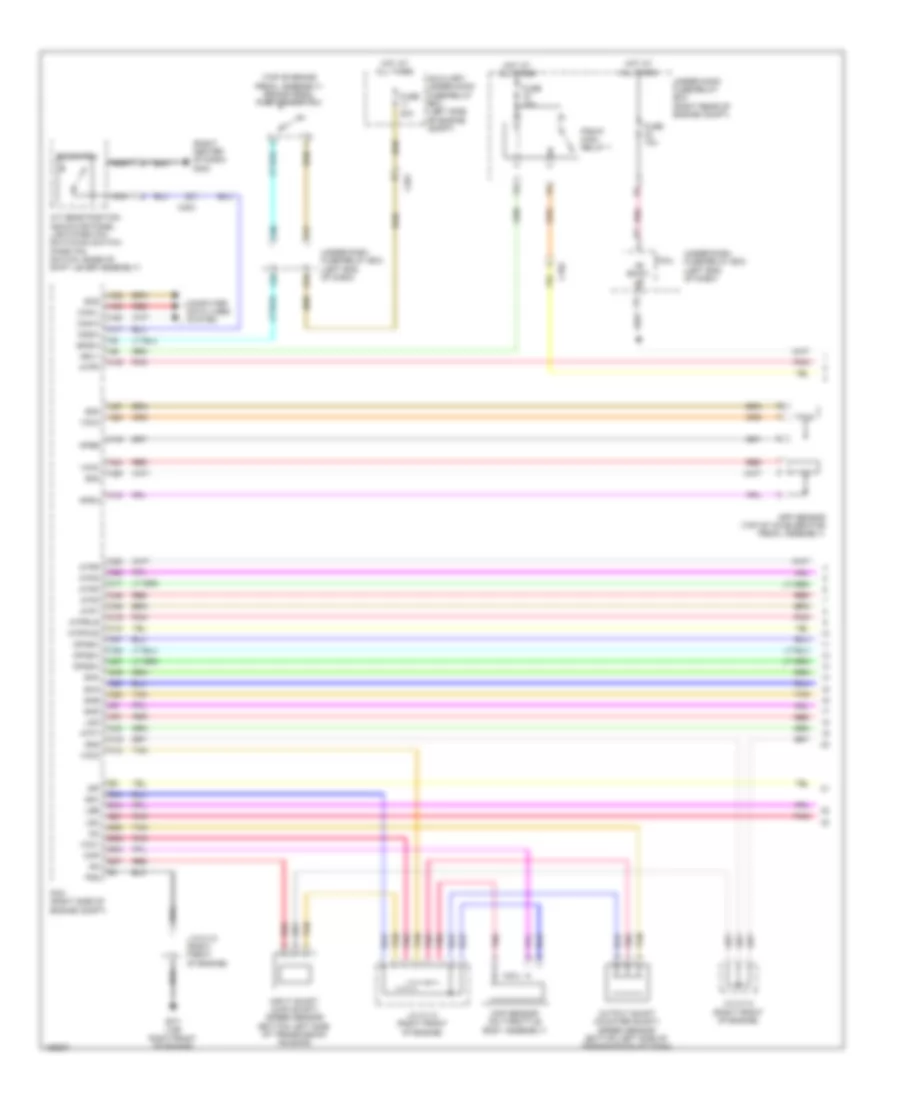 AT Wiring Diagram (1 of 2) for Honda Pilot LX 2014
