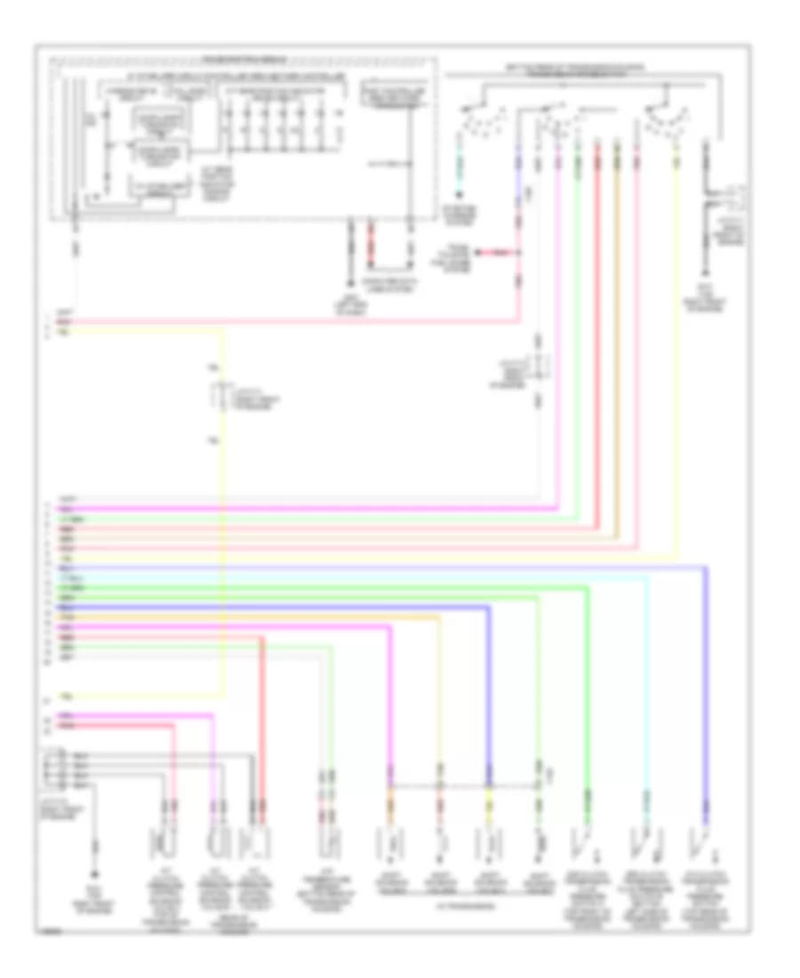 A T Wiring Diagram 2 of 2 for Honda Pilot LX 2014