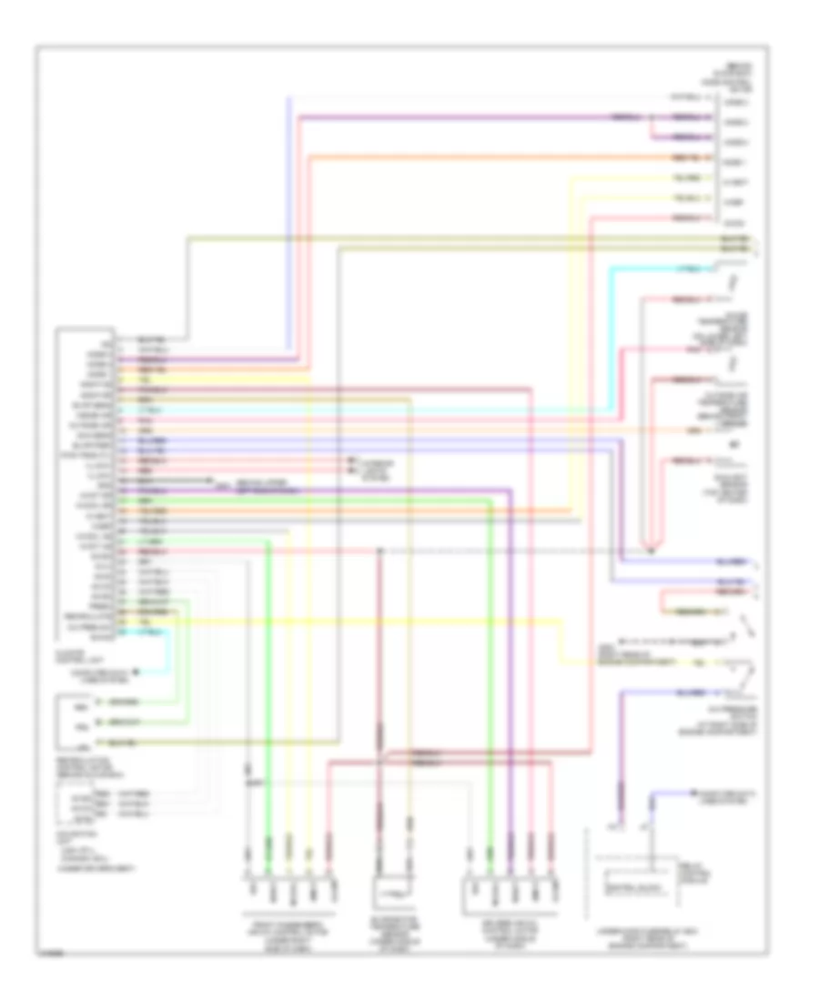 Automatic AC Wiring Diagram (1 of 2) for Honda Ridgeline RT 2009