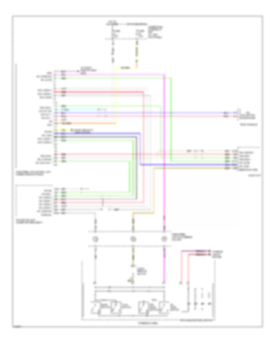 Hands Free Module Wiring Diagram, Except Honda Accessory for Honda Ridgeline RT 2009