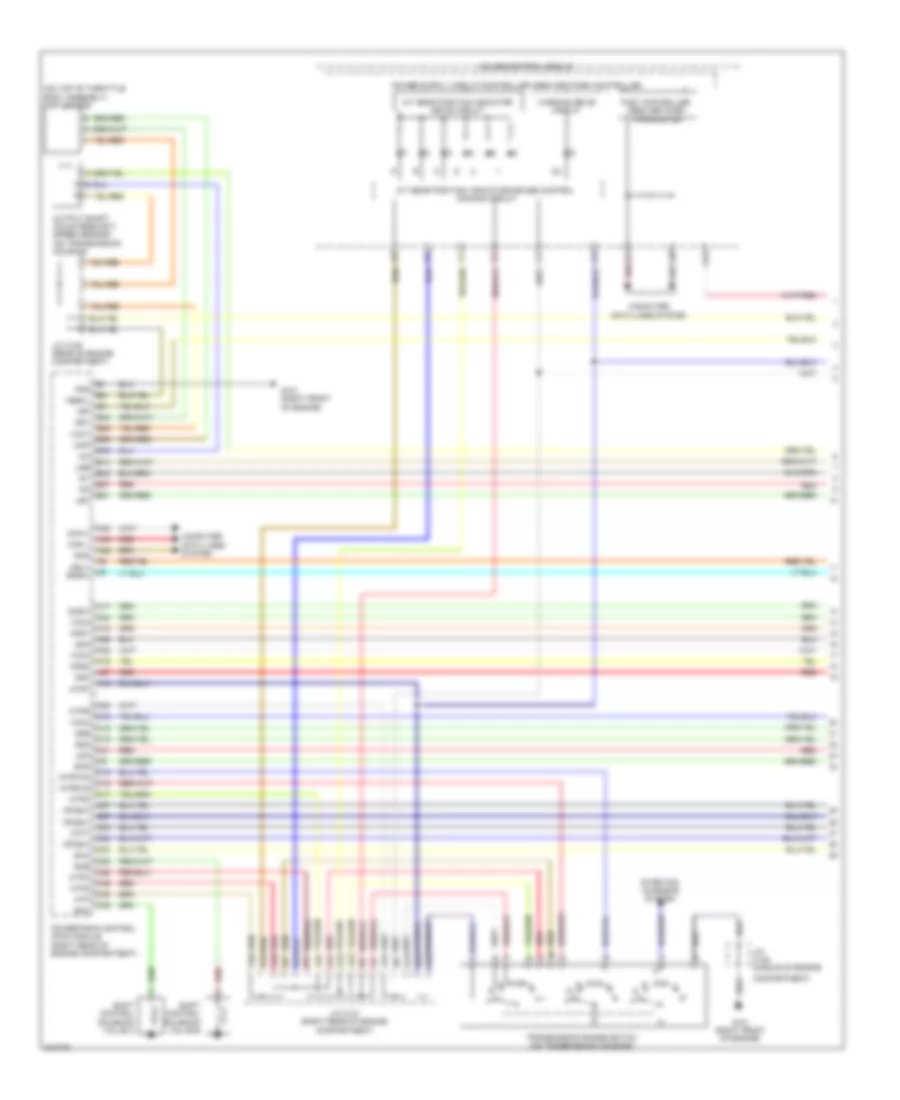 AT Wiring Diagram (1 of 2) for Honda Ridgeline RT 2009
