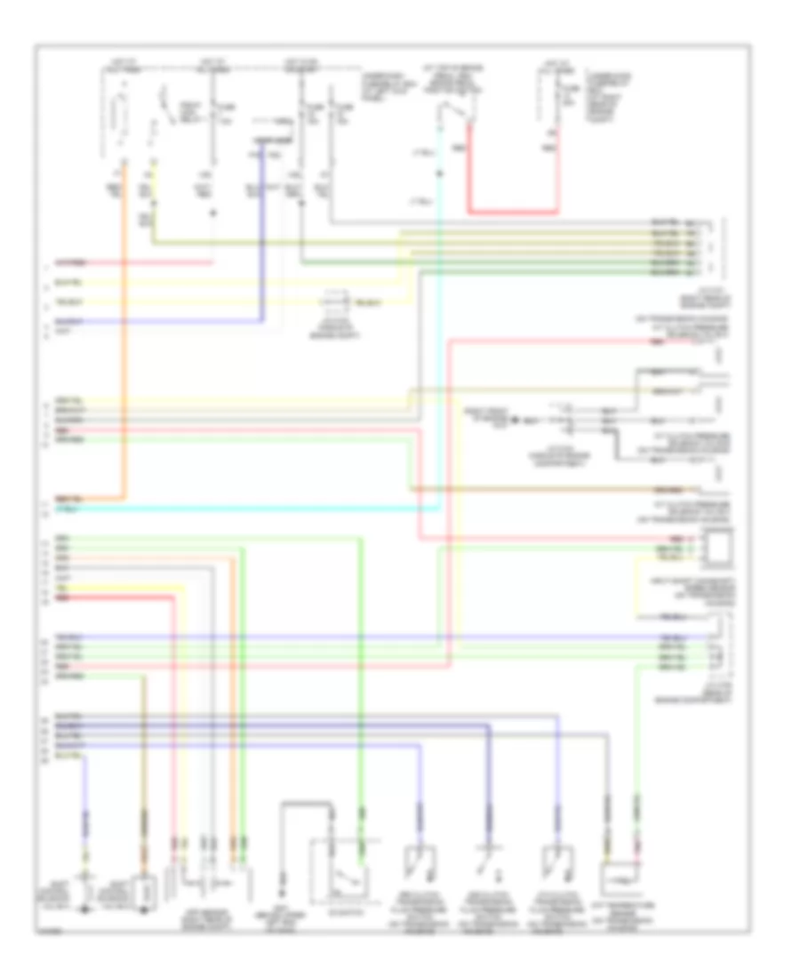 A T Wiring Diagram 2 of 2 for Honda Ridgeline RT 2009