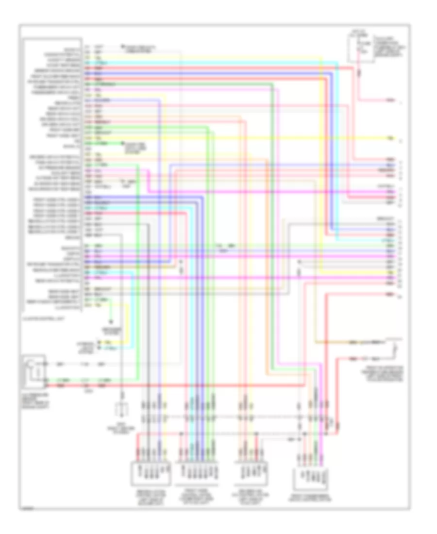 Automatic A C Wiring Diagram 1 of 3 for Honda Pilot Touring 2014