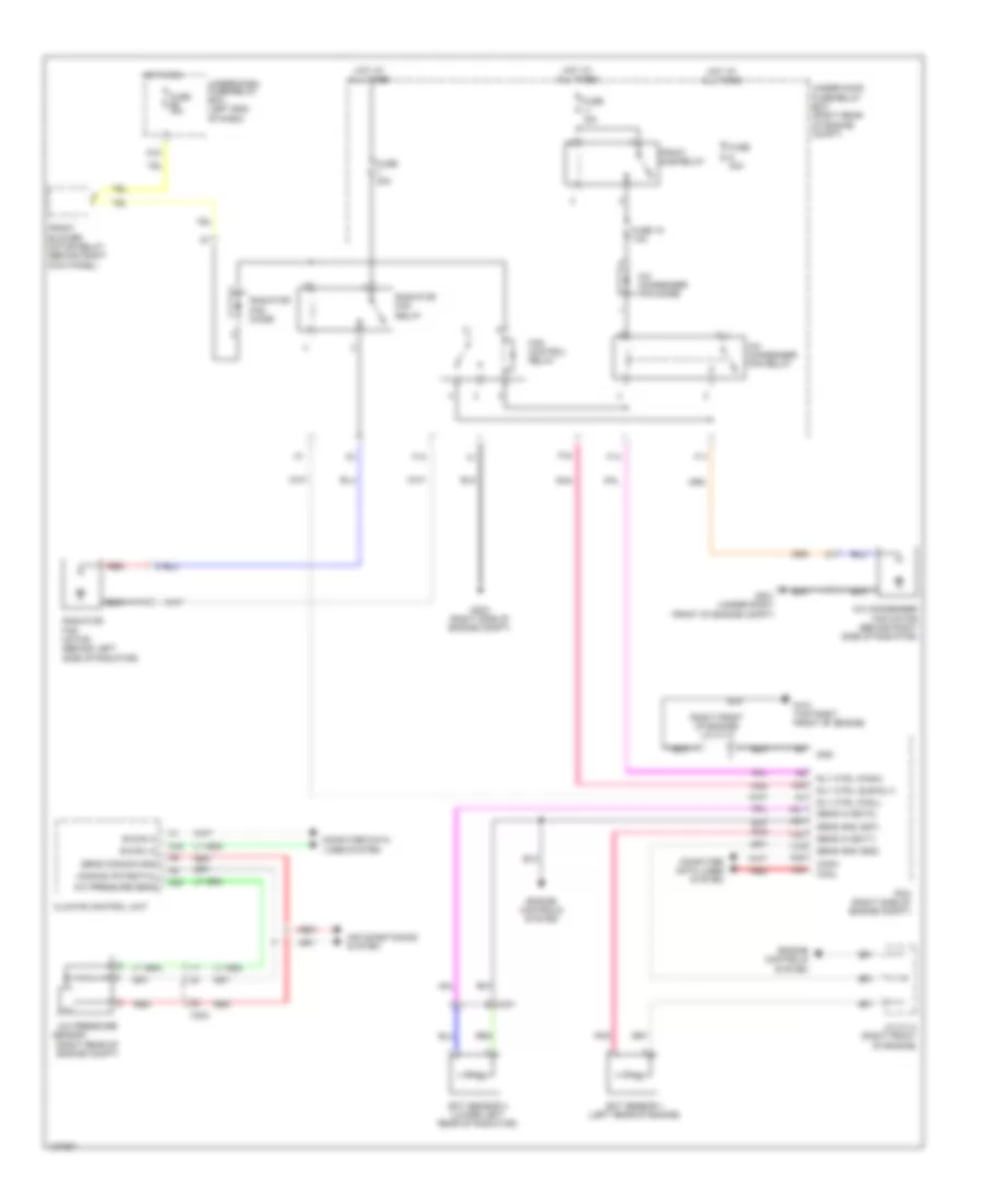 Cooling Fan Wiring Diagram for Honda Pilot Touring 2014